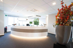 Empfangsbereich bei BSKP Ulm